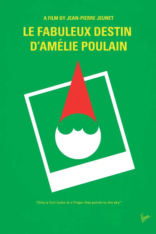 Amelie Minimal Movie Poster