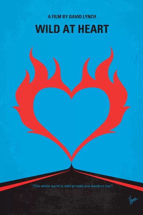 Wild At Heart Minimal Movie Poster