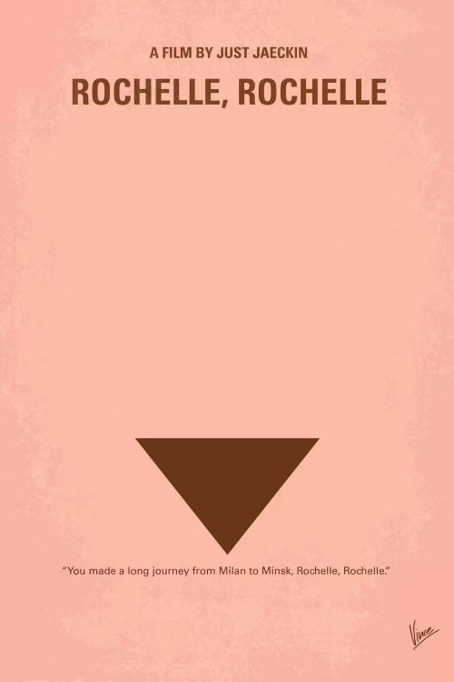 Rochelle Rochelle Minimal Movie Poster by Chungkong wall art