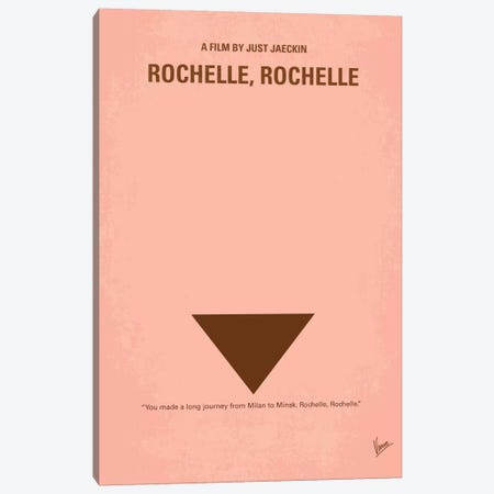 Rochelle Rochelle Minimal Movie Poster Canvas Print #CKG362} by Chungkong Canvas Wall Art