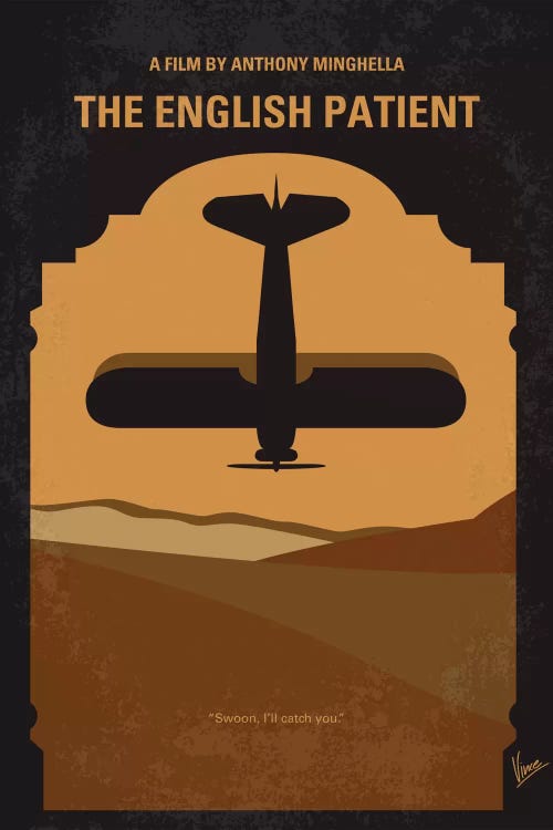 The English Patient Minimal Movie Poster