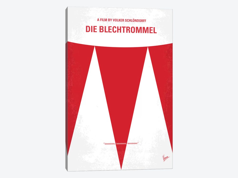 Die Blechtrommel Minimal Movie Poster by Chungkong 1-piece Canvas Art Print