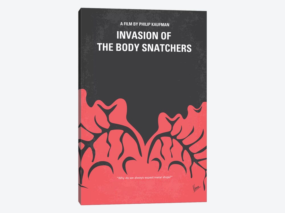 Invasion Of The Body Snatchers Minimal Movie by Chungkong 1-piece Art Print