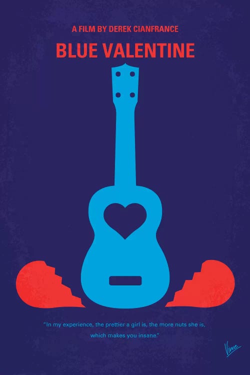 Blue Valentine Minimal Movie Poster