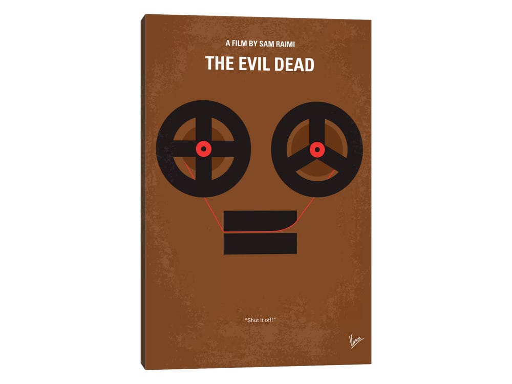 Evil Dead Film Poster Print