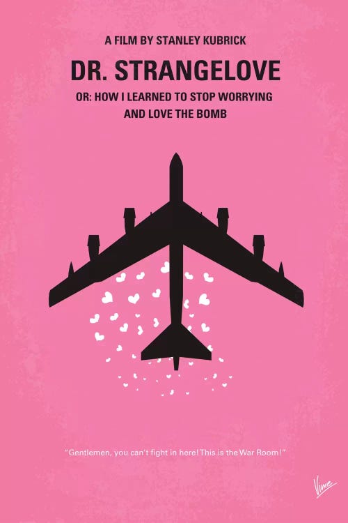 Dr. Strangelove Minimal Movie Poster