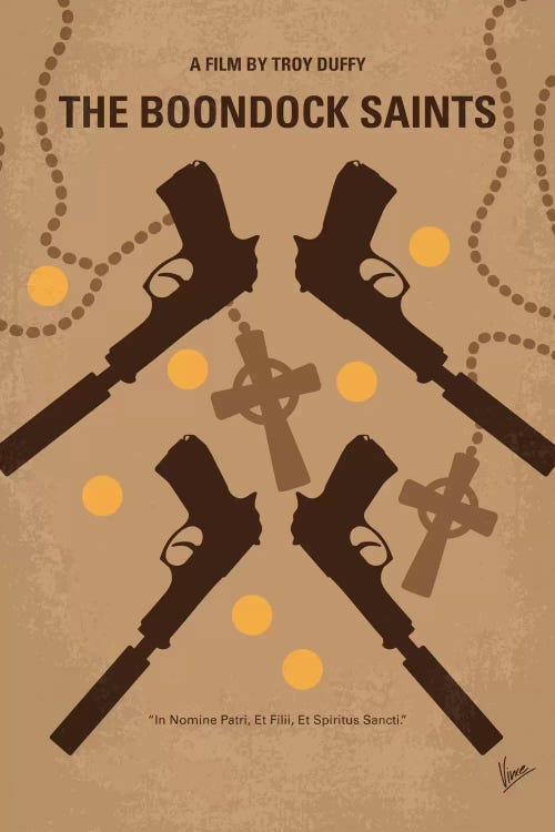 The Boondock Saints Minimal Movie Poster