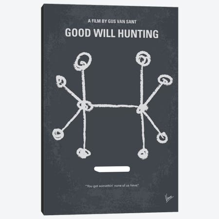 Good Will Hunting Minimal Movie Poster Canvas Print #CKG449} by Chungkong Canvas Print