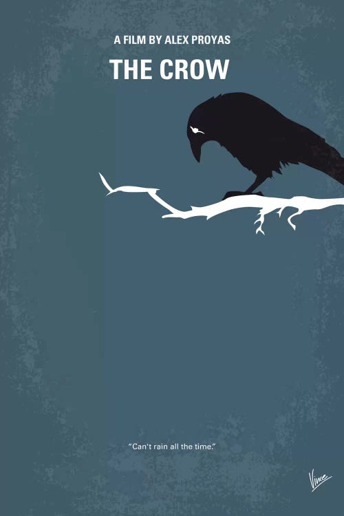 The Crow Minimal Movie Poster