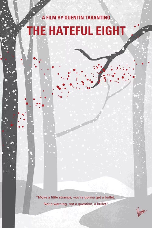 The Hateful Eight Minimal Movie Poster