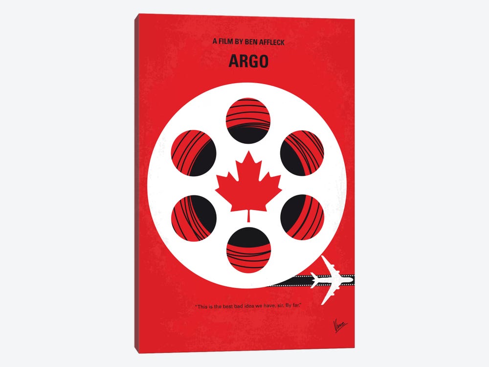 Argo Minimal Movie Poster by Chungkong 1-piece Art Print