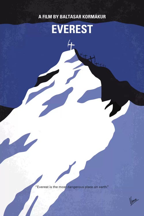 Everest Minimal Movie Poster