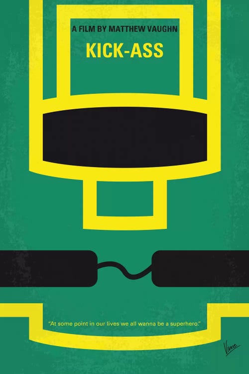 Kick-Ass Minimal Movie Poster