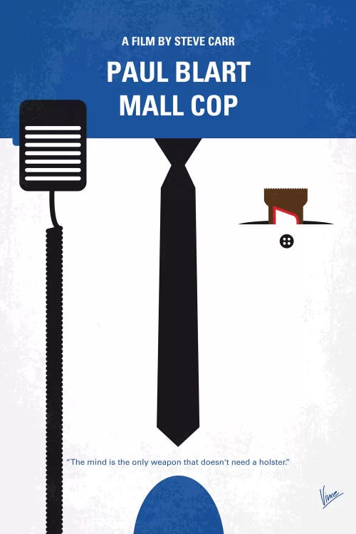 Paul Blart: Mall Cop Minimal Movie Poster