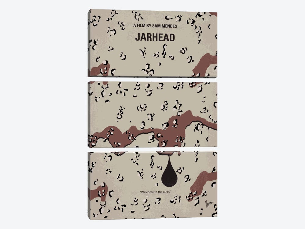 Jarhead Minimal Movie Poster by Chungkong 3-piece Art Print