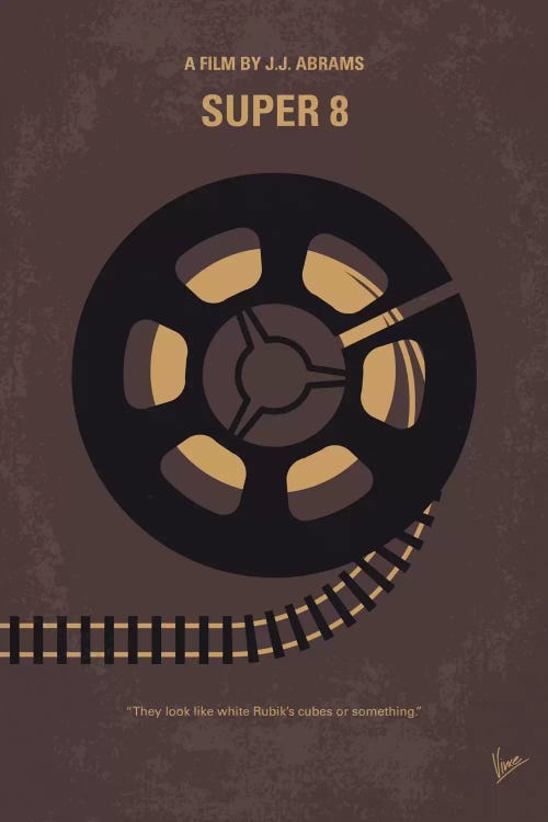 Super 8 Minimal Movie Poster