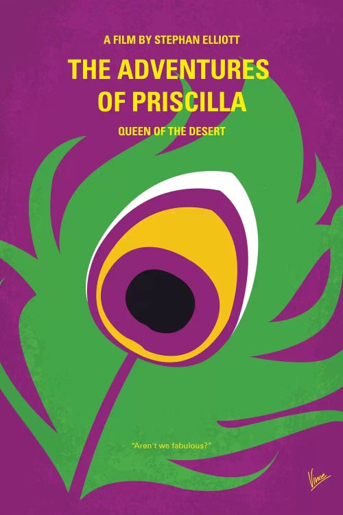 The Adventures Of Priscilla, Queen Of The Desert Minimal Movie Poster