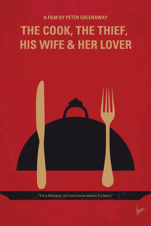 The Cook, The Thief, His Wife & Her Lover Minimal Movie Poster