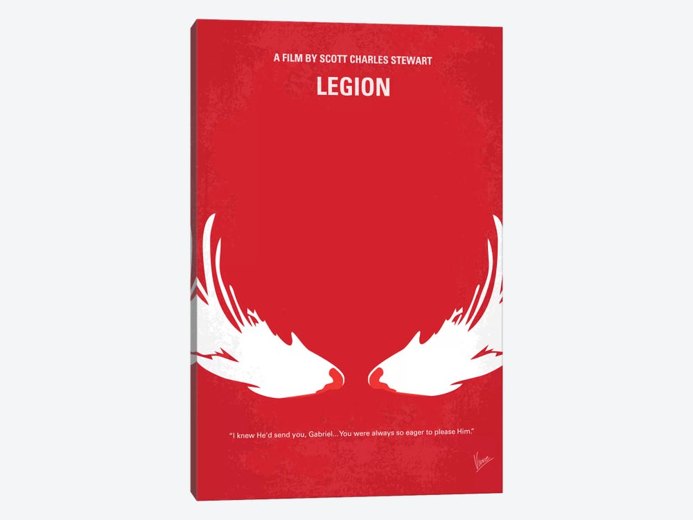 Legion Minimal Movie Poster by Chungkong 1-piece Art Print