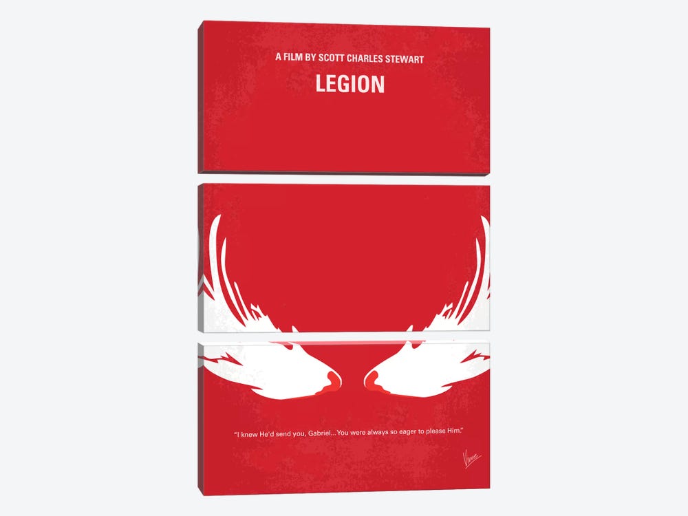 Legion Minimal Movie Poster by Chungkong 3-piece Art Print