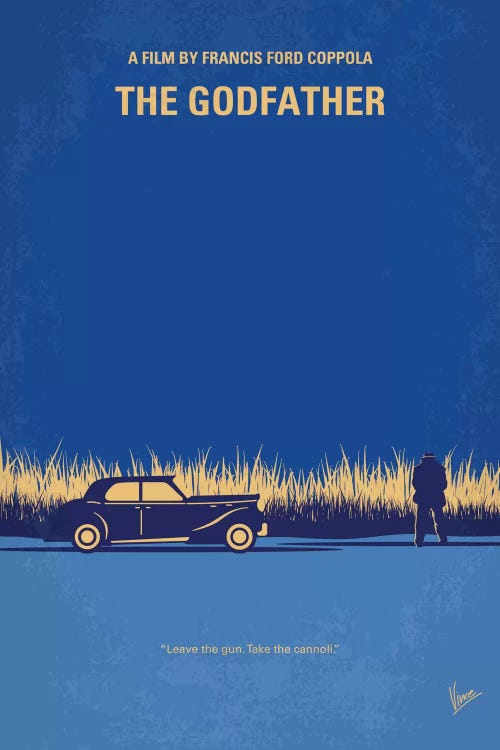 The Godfather Minimal Movie Poster