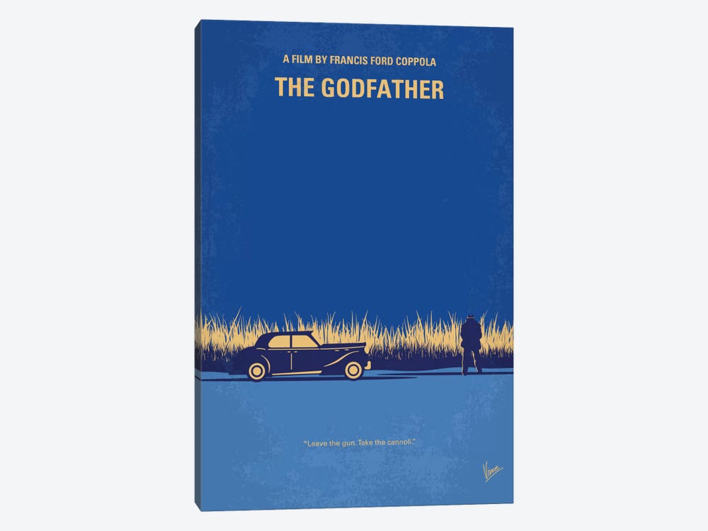 The Godfather Minimal Movie Poster 1-piece Art Print