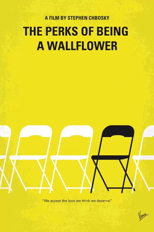 The Perks Of Being A Wallflower Minimal Movie Poster