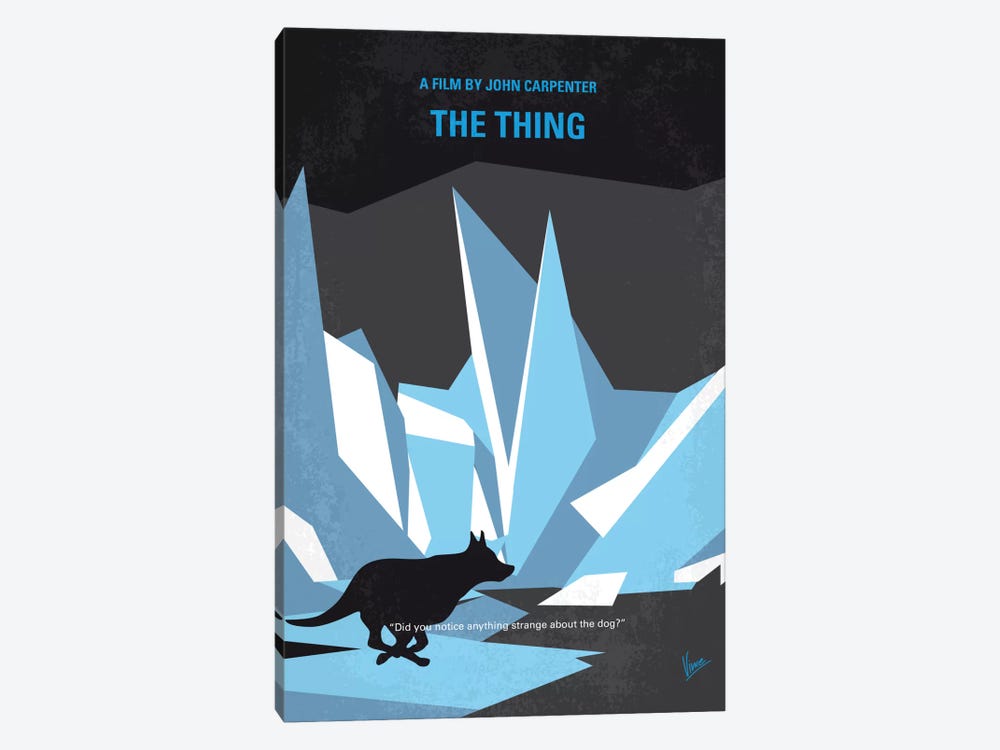 The Thing Minimal Movie Poster by Chungkong 1-piece Canvas Art