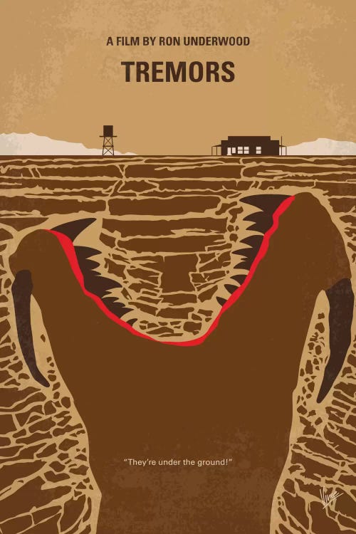 Tremors Minimal Movie Poster