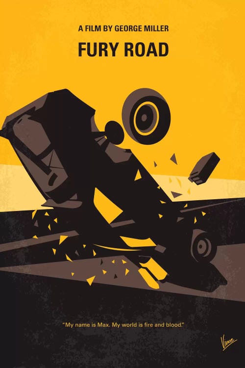 Mad Max: Fury Road Minimal Movie Poster