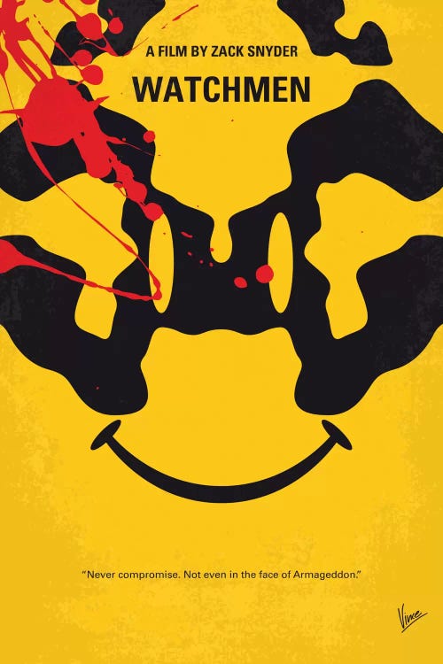 Watchmen Minimal Movie Poster