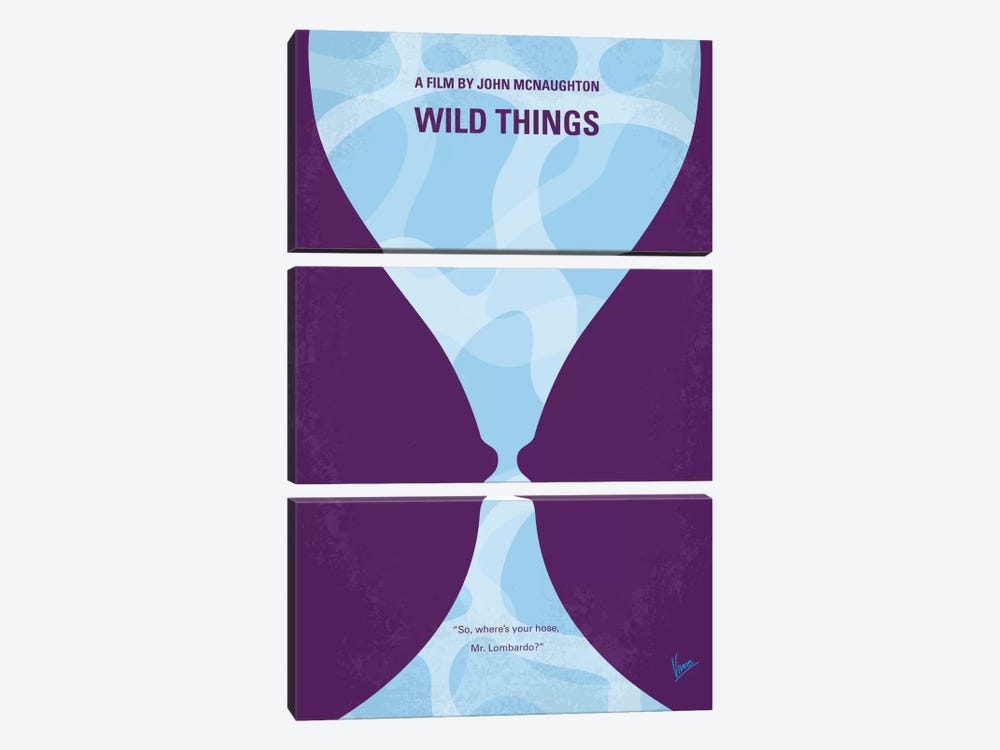 Wild Things Minimal Movie Poster by Chungkong 3-piece Art Print