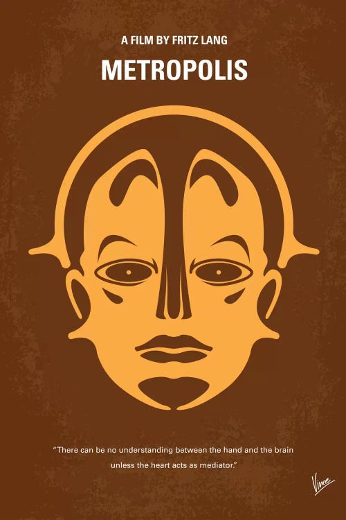 Metropolis Minimal Movie Poster