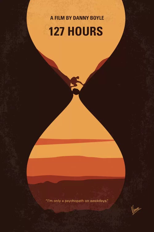 127 Hours Minimal Movie Poster