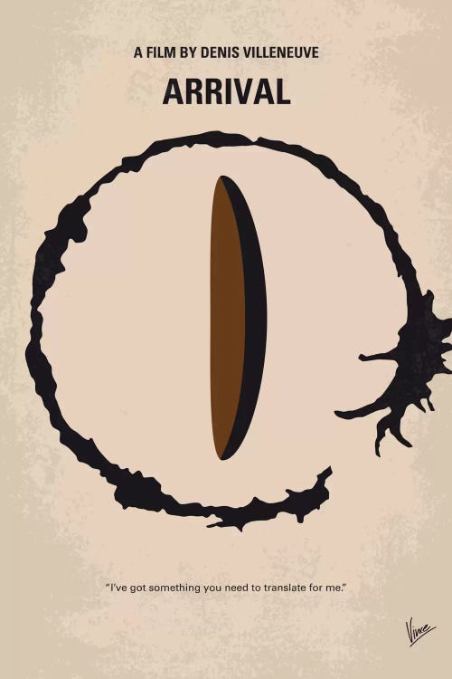 Arrival Minimal Movie Poster