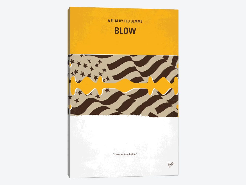 Blow Minimal Movie Poster by Chungkong 1-piece Art Print