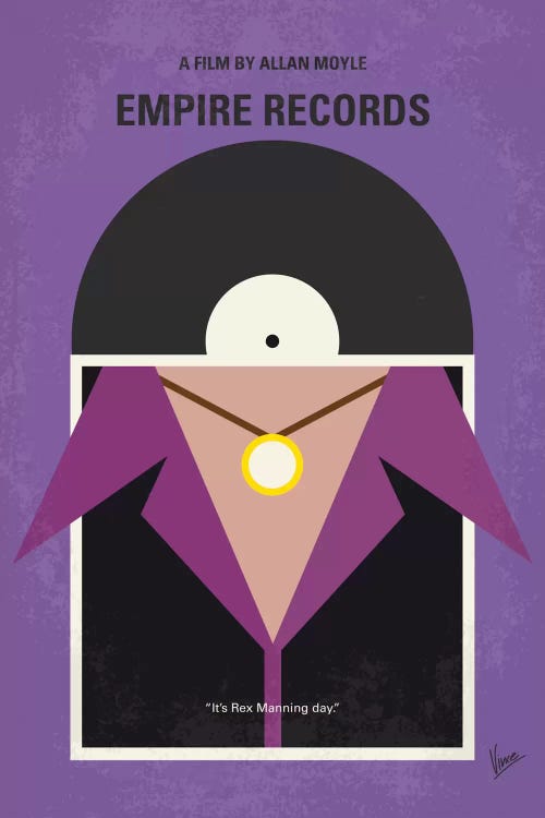 Empire Records Minimal Movie Poster