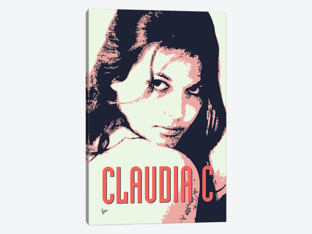 60's Diva Claudia C. by Chungkong 1-piece Canvas Print