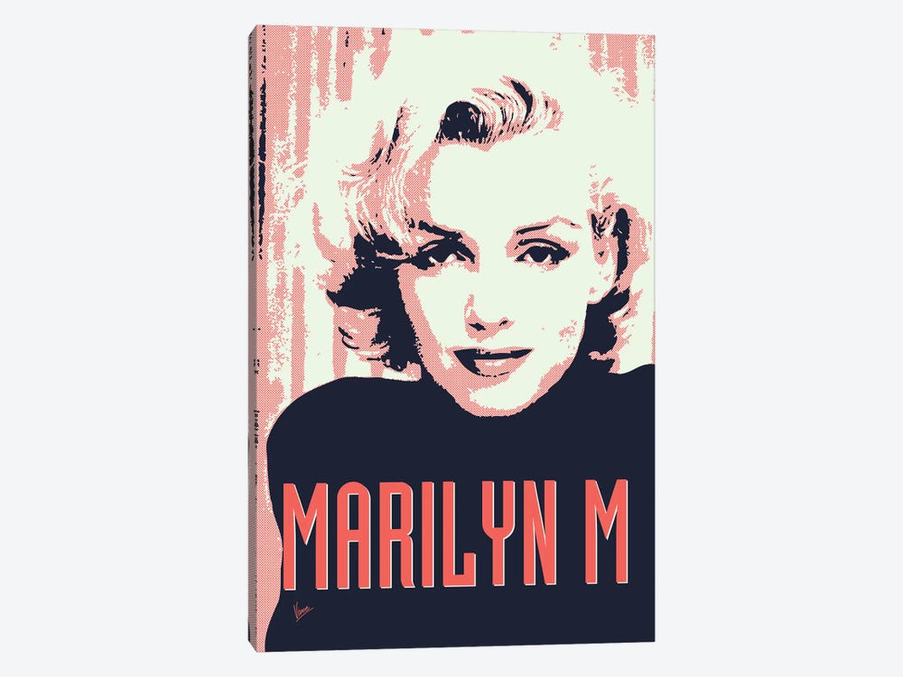60's Diva Marilyn M. by Chungkong 1-piece Canvas Art