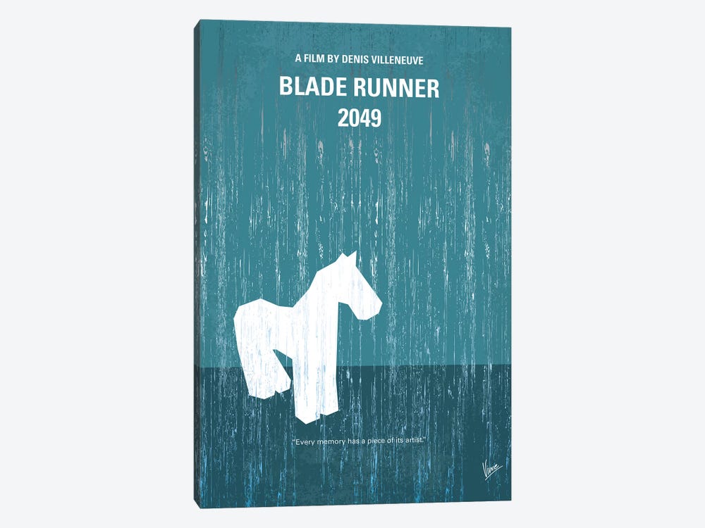 Blade Runner 2049 Minimal Movie Poster by Chungkong 1-piece Canvas Artwork
