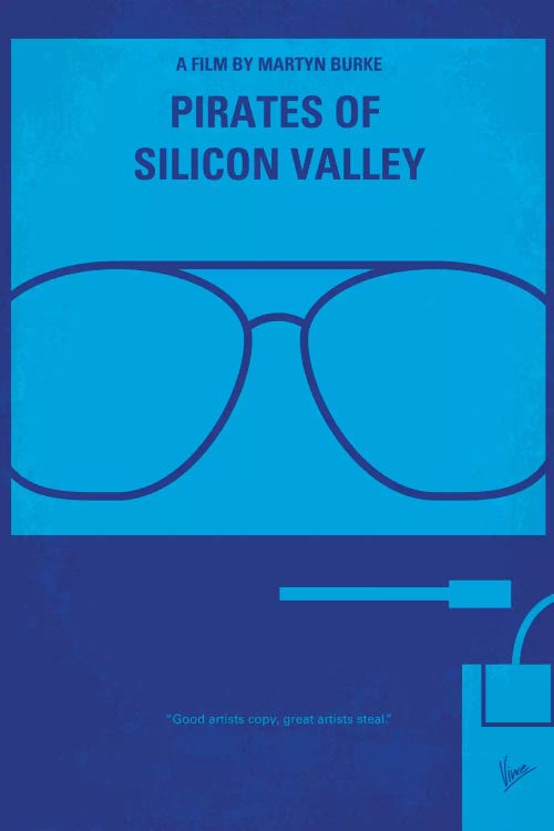 Pirates Of Silicon Valley Minimal Movie Poster