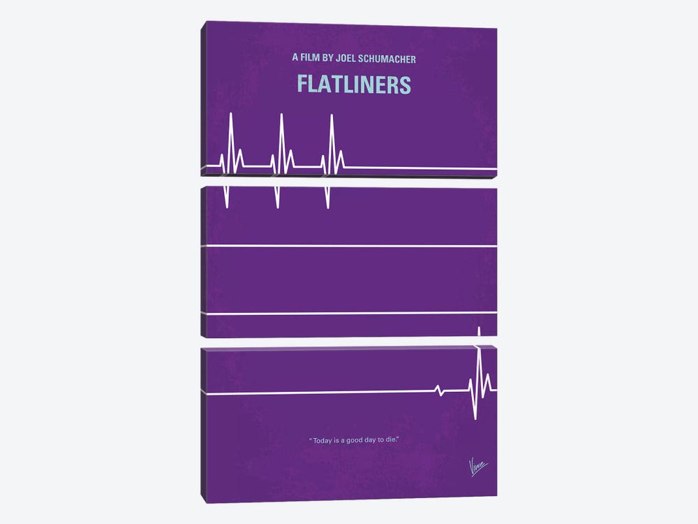 Flatliners Minimal Movie Poster by Chungkong 3-piece Canvas Wall Art