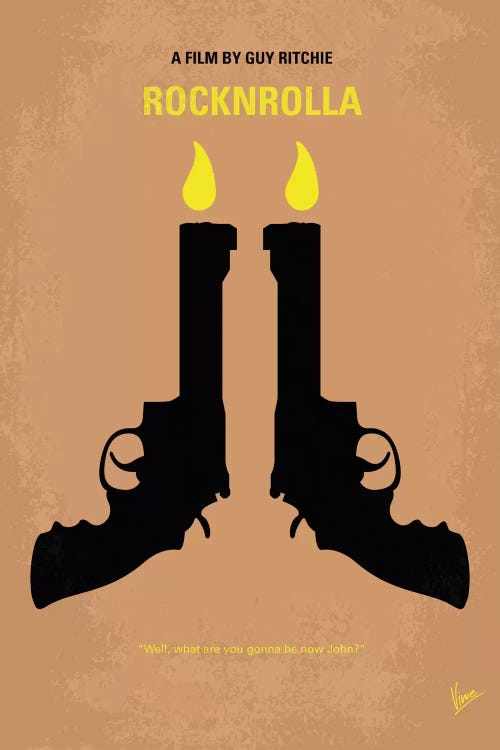 Rocknrolla Minimal Movie Poster