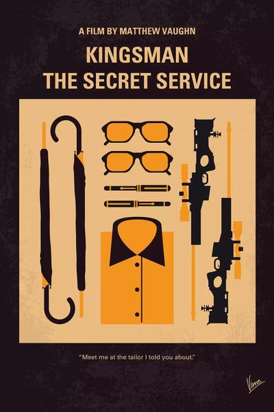 Mystery Minimalist Movie Posters
