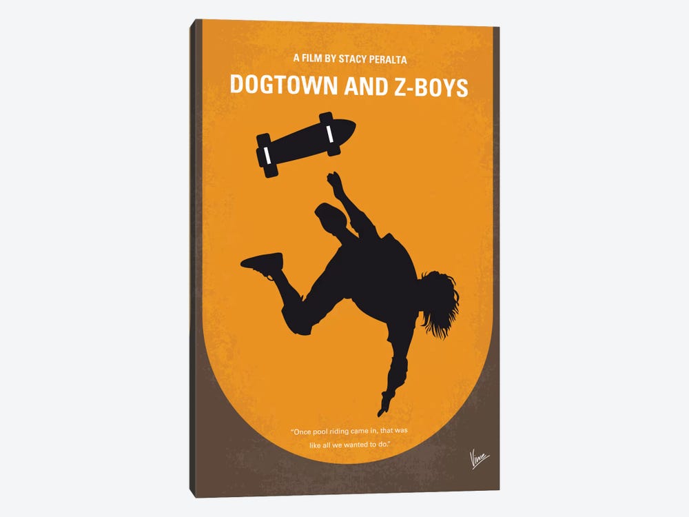 Dogtown And Z-boys Minimal Movie Poster by Chungkong 1-piece Art Print