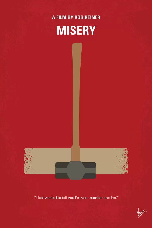 Misery Minimal Movie Poster