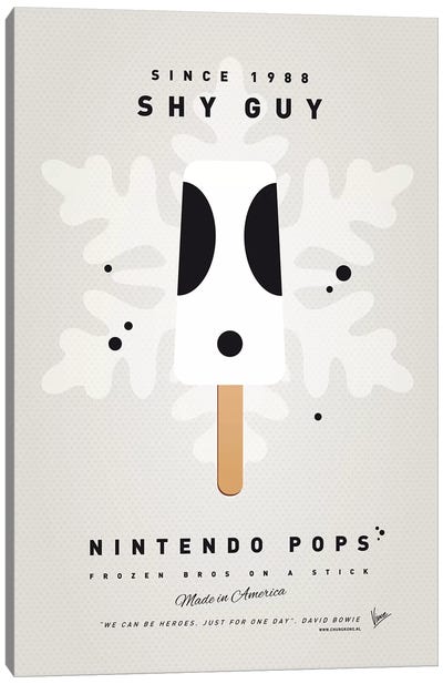 Nintendo Ice Pop XIV Canvas Art Print - Ice Cream & Popsicle Art