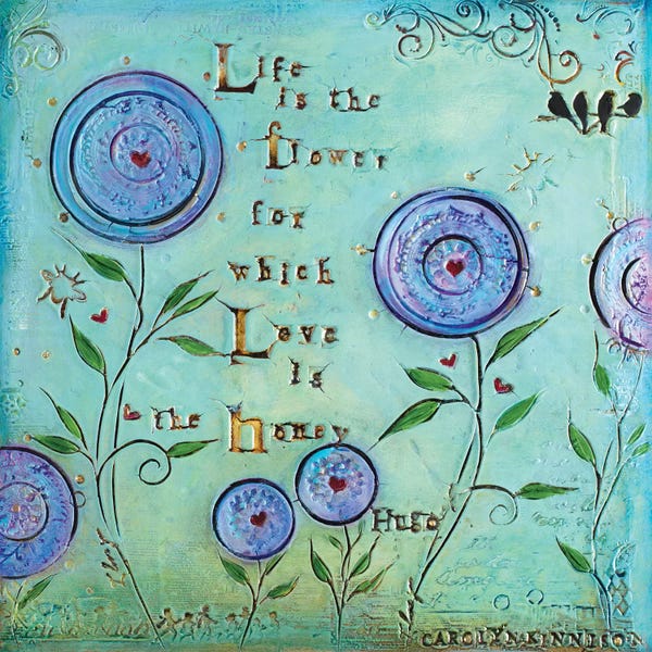 Carolyn Kinnison: Love Is the Honey by Carolyn Kinnison