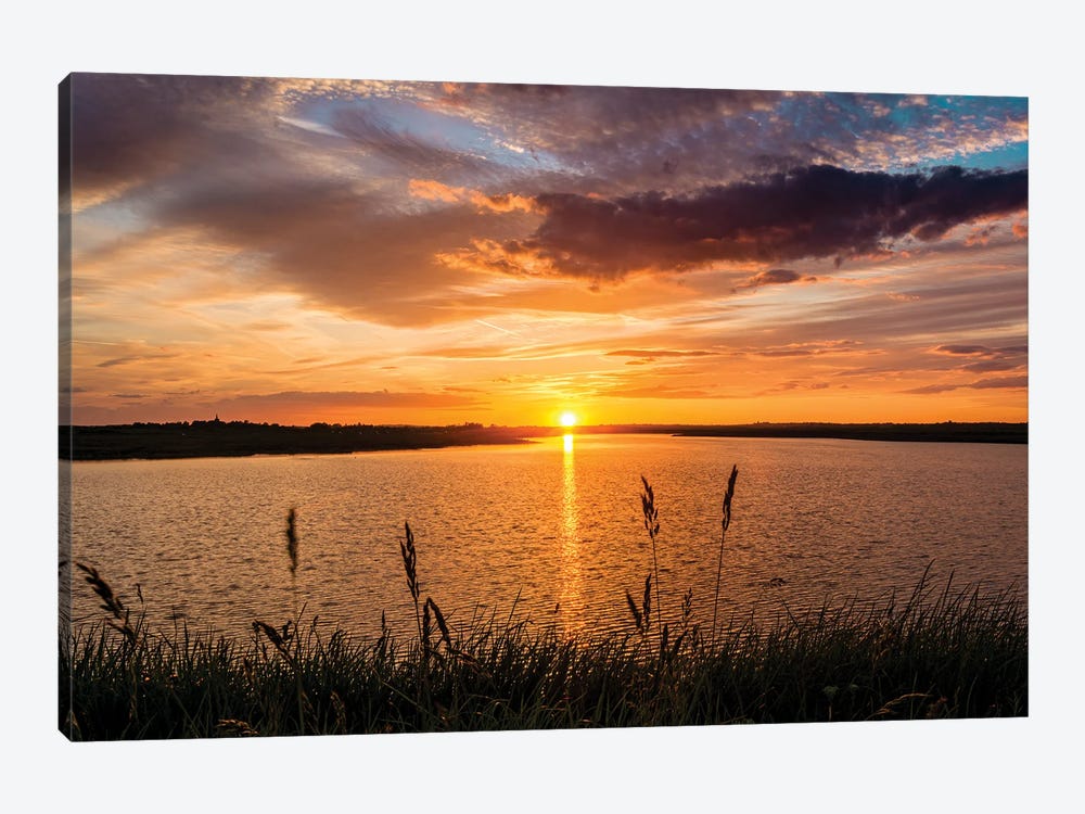 Sunset - Fleet Head Creek by Colin Kemp Photography 1-piece Canvas Art Print