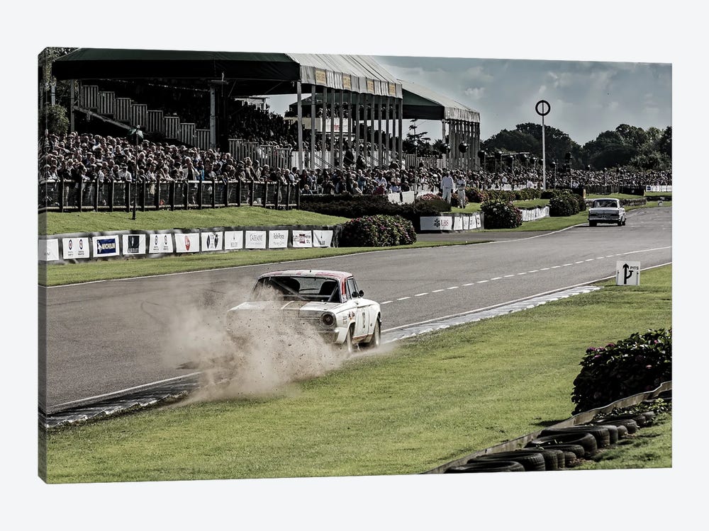 Ford Fairlane Thunderbolt - Goodwood Revival by Colin Kemp Photography 1-piece Canvas Wall Art